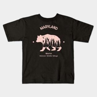 Martin National Wildlife Refuge Kids T-Shirt